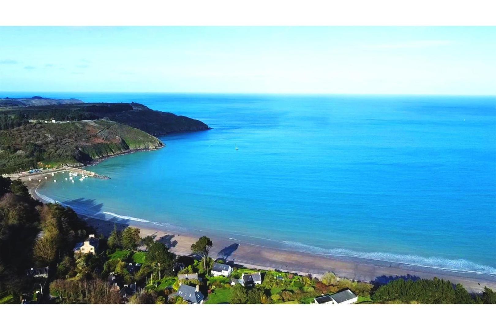 Bungalow Mer Azur. Plouha Bagian luar foto