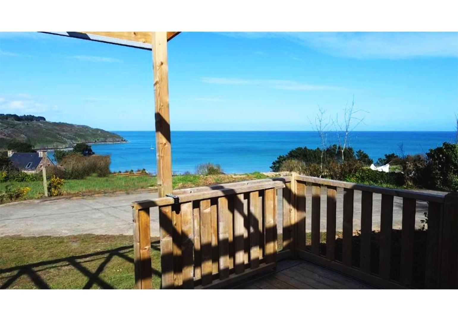 Bungalow Mer Azur. Plouha Bagian luar foto