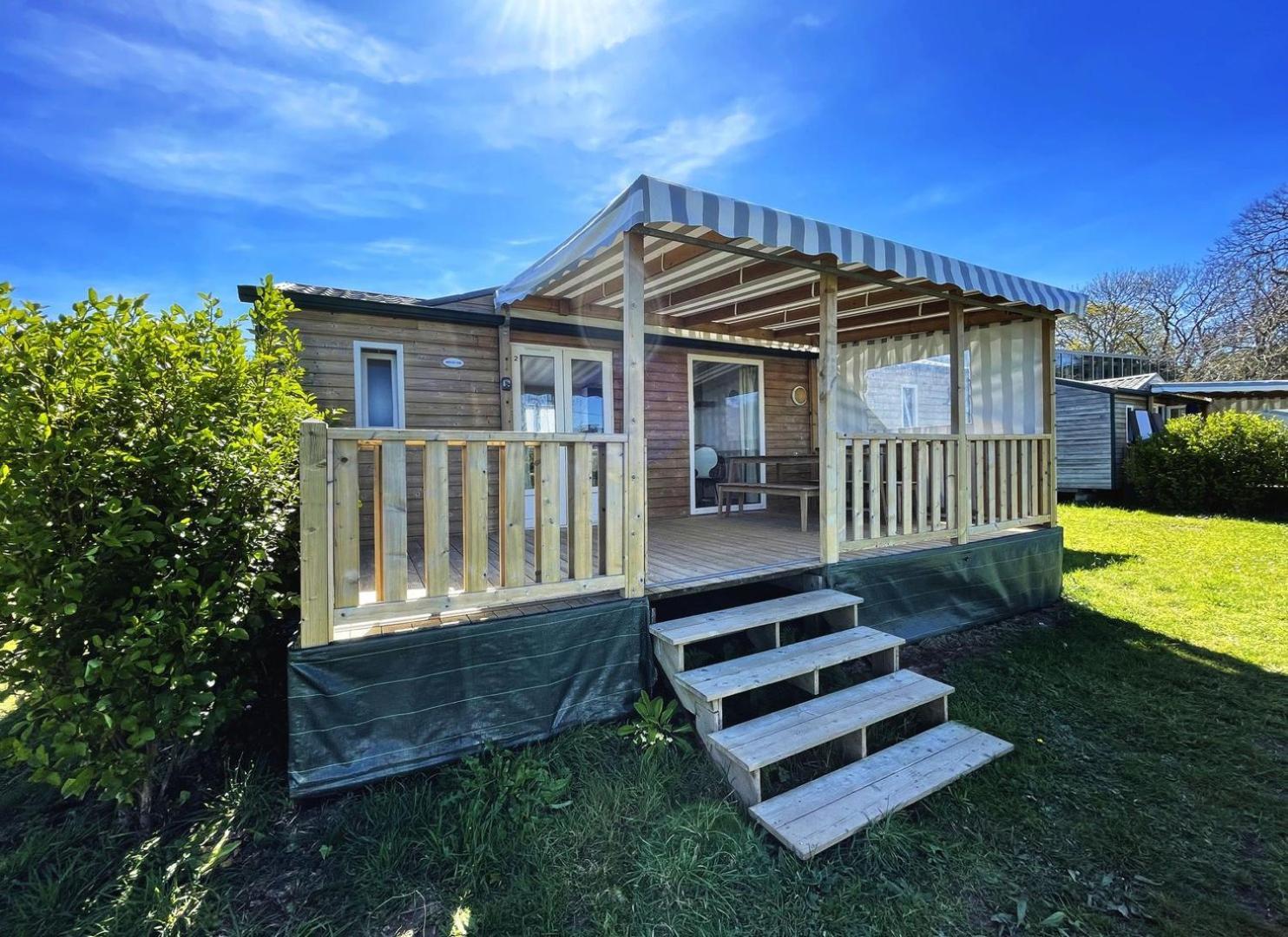 Bungalow Mer Azur. Plouha Bagian luar foto